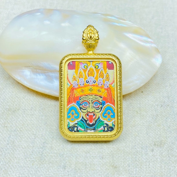 爆款XK彩色佛公牌吊坠多样性发货49826