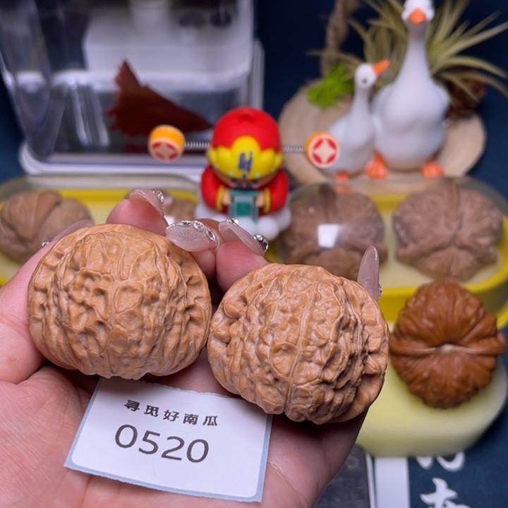把件文玩核桃南瓜墩42-0520