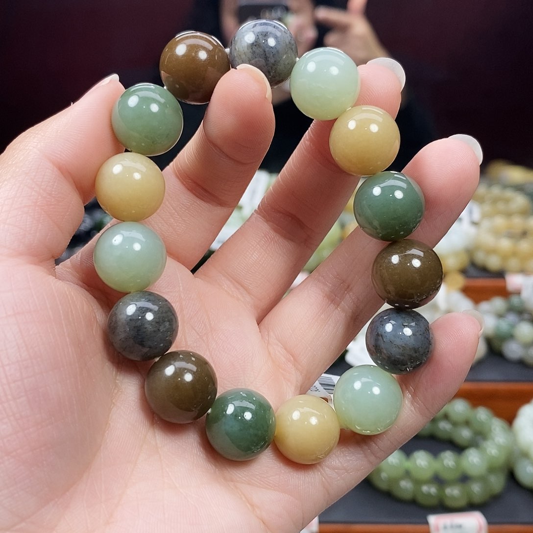 和田玉手链未镶嵌