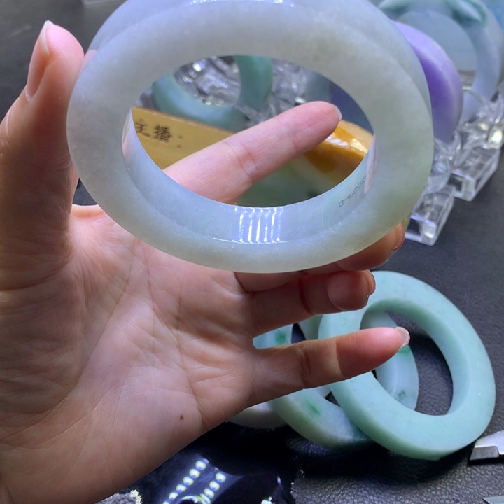 定制翡翠翡翠未镶嵌萍*