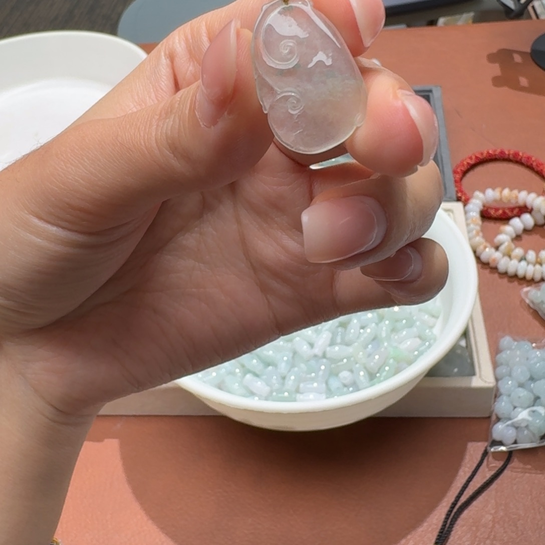 未镶嵌挂件翡翠灵****墩