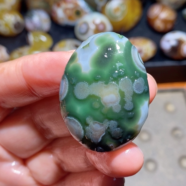 未镶嵌玛瑙/玉髓珠宝半成品40