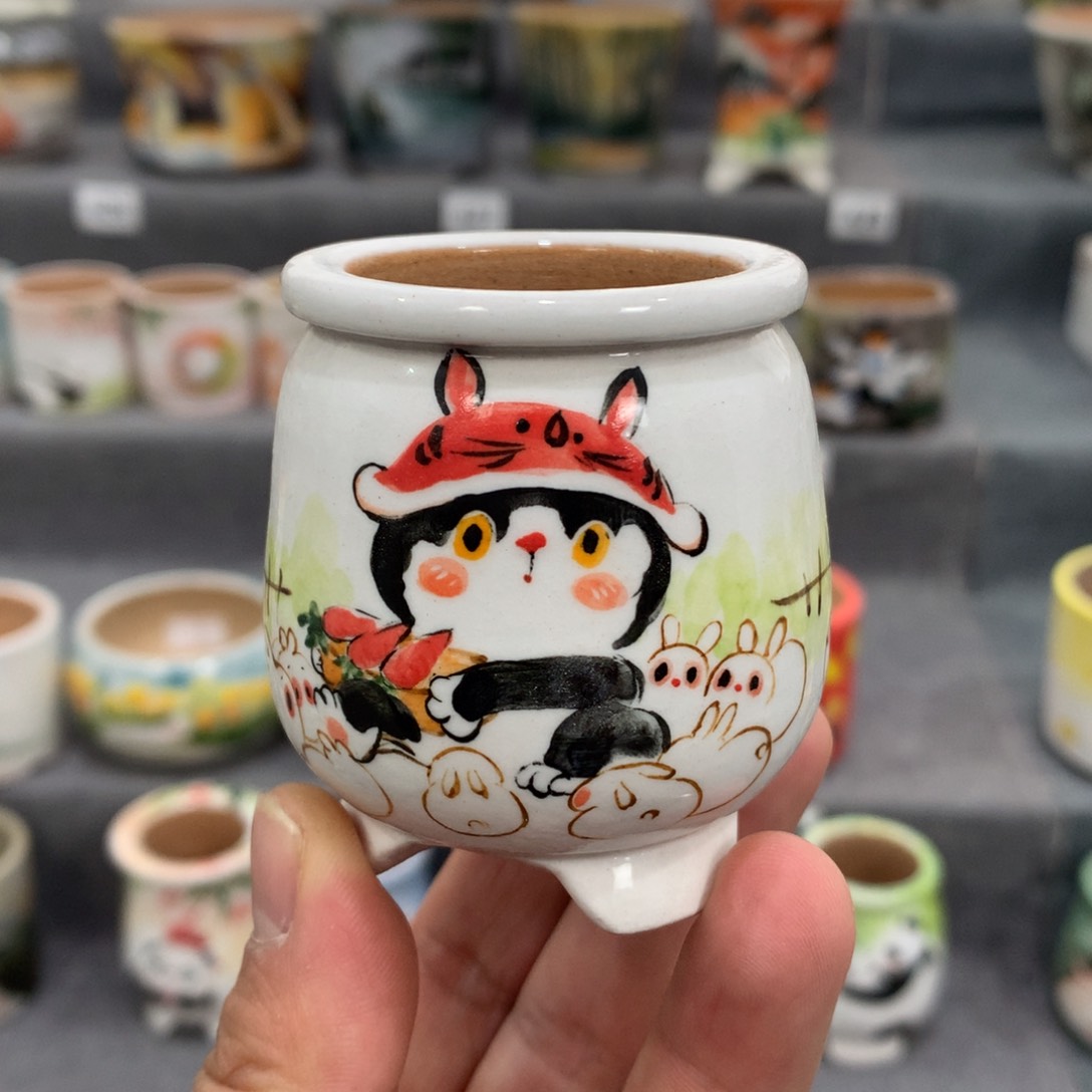 罐精品手绘一物一拍