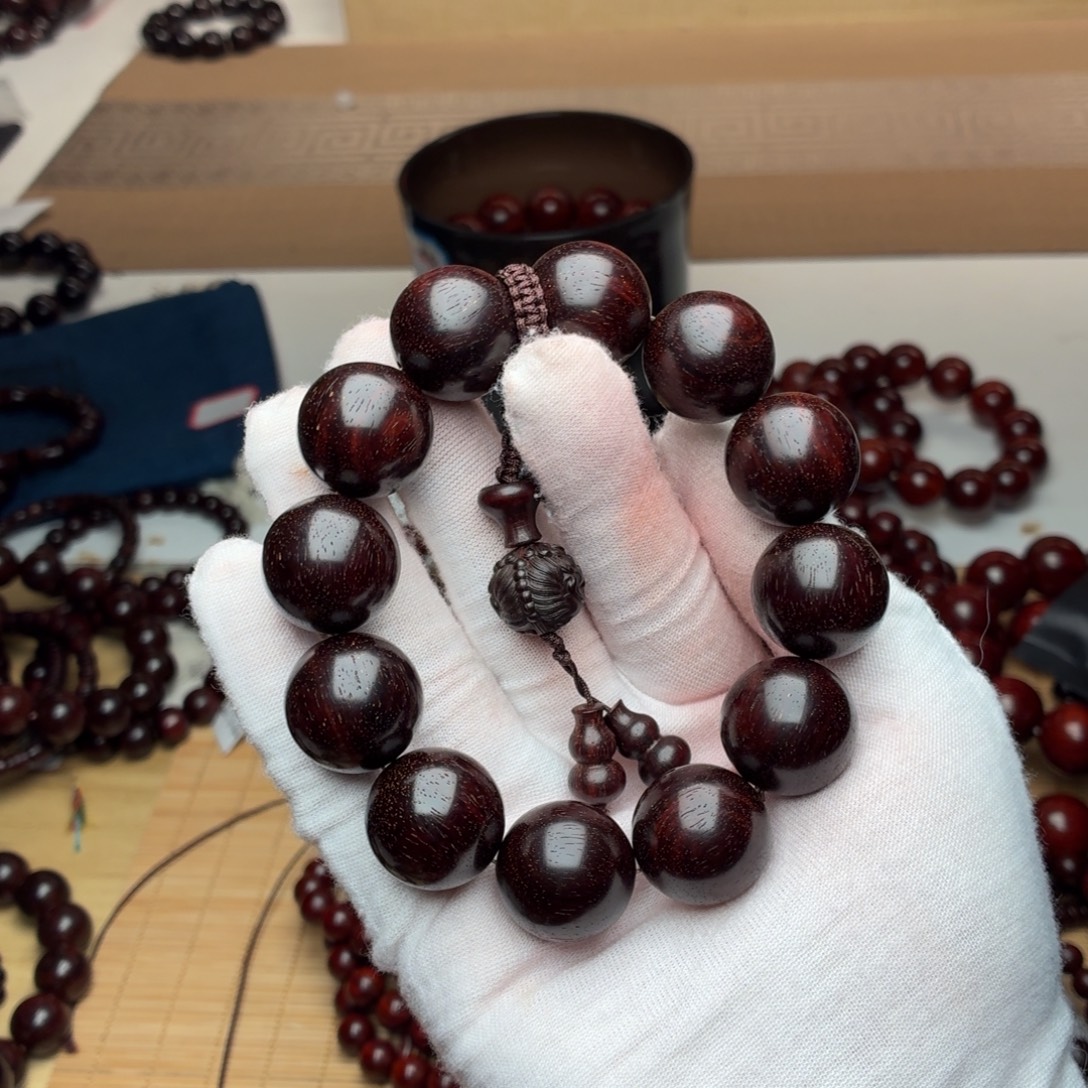 皮***瑟小叶紫檀手串/手链2.0