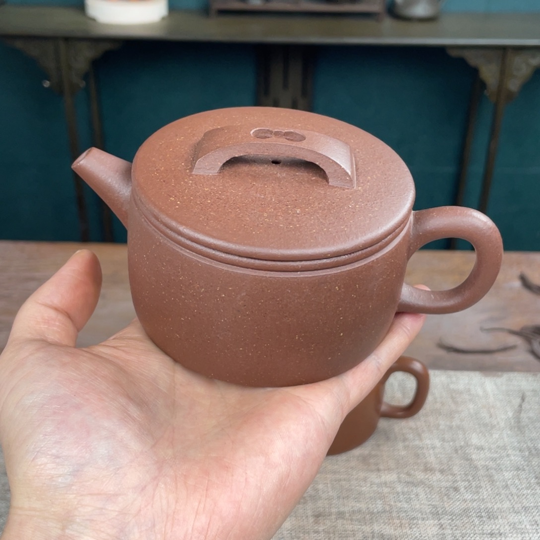 底槽青茶壶宜兴紫砂工艺