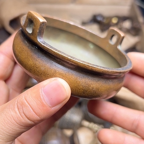 铜制文玩把玩物件