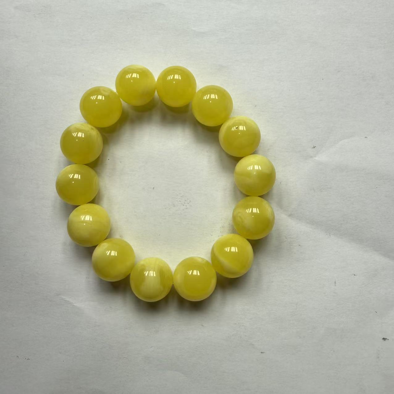 精美时尚设计款蜜蜡手串 KC076