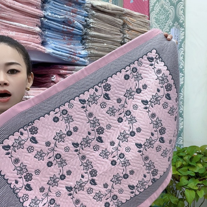 棉粉色小乱花纯棉