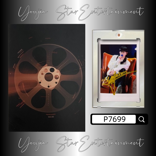 P7699【张杰】正品拍立得照片 白边边框