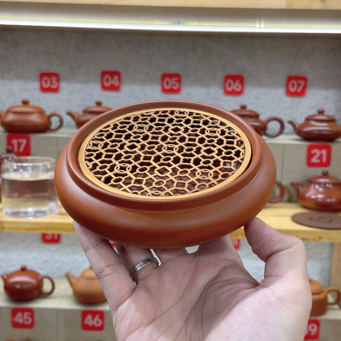 茶壶紫砂壶承内直径10厘米外直径13