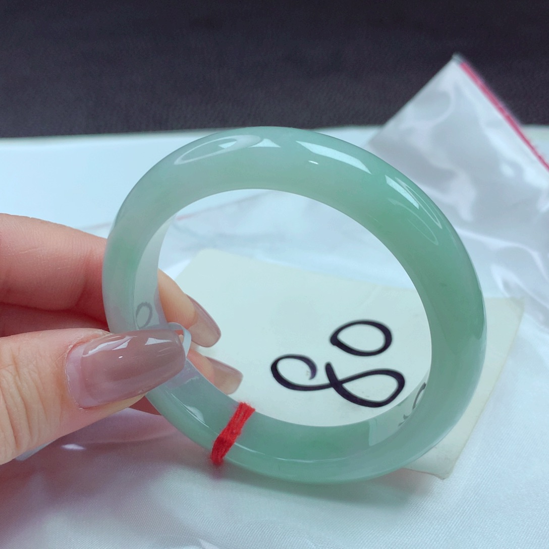 翡翠手镯未镶嵌手镯52