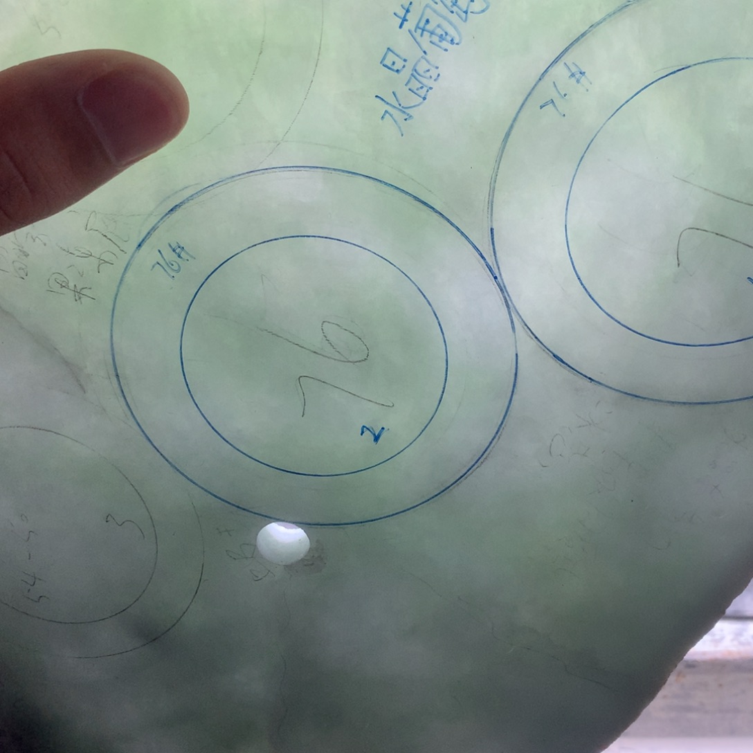 定制翡翠手镯未镶嵌我**.