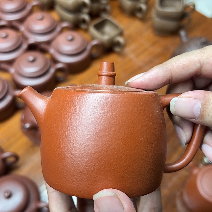 哇***咔紫砂茶壶朱泥汉铎