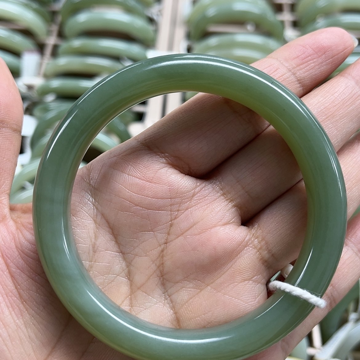 【闪购商品】和田玉手镯未镶嵌用****8