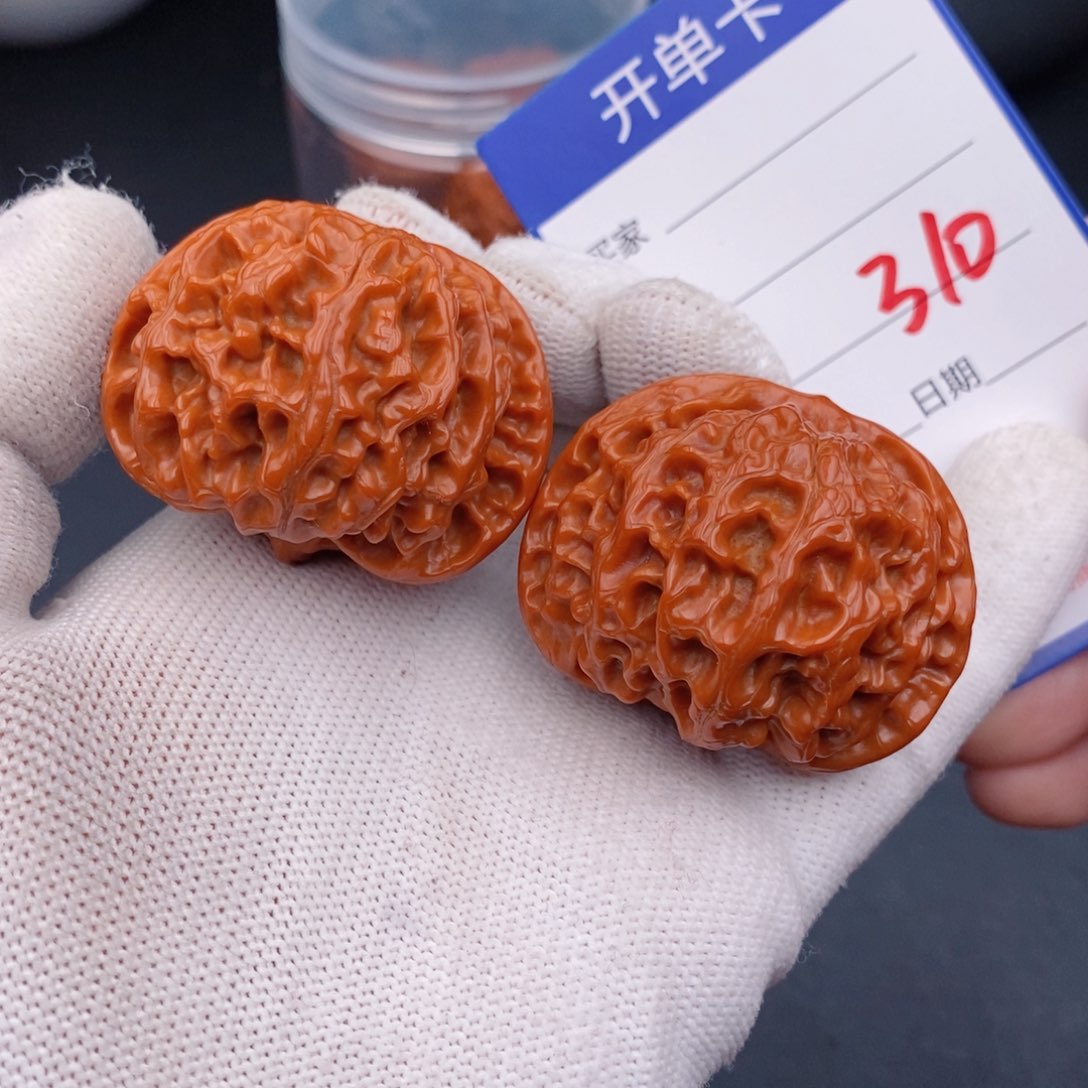 文玩核桃把件43苹果园310