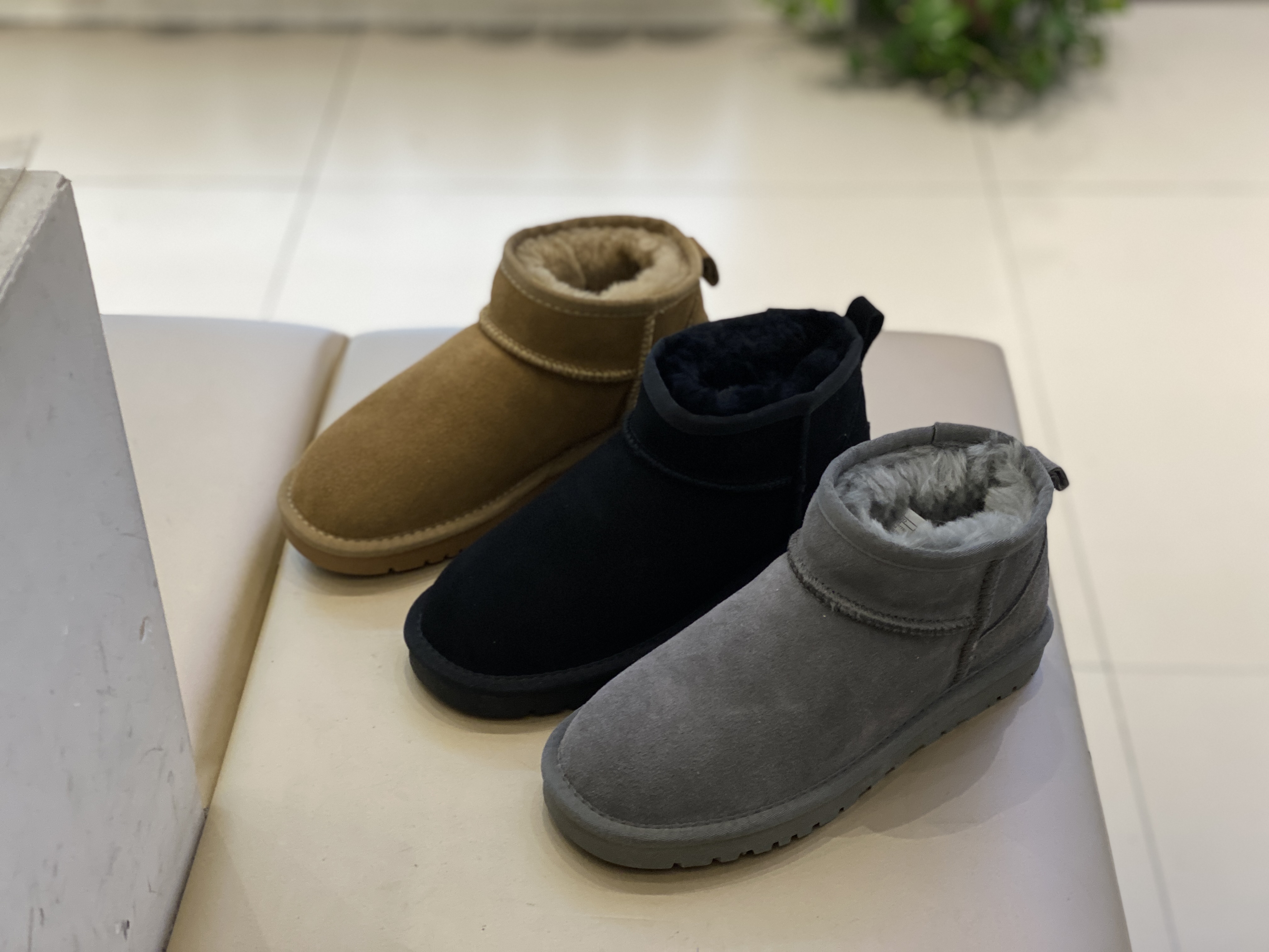 ZSWD2025周冬雨同款短筒雪地靴简约百搭6108