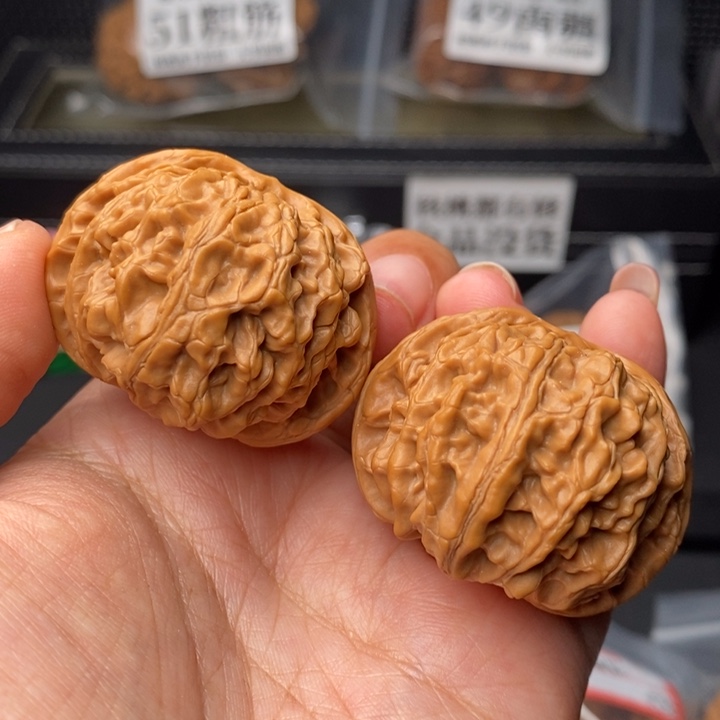 文玩核桃把件42球苹果