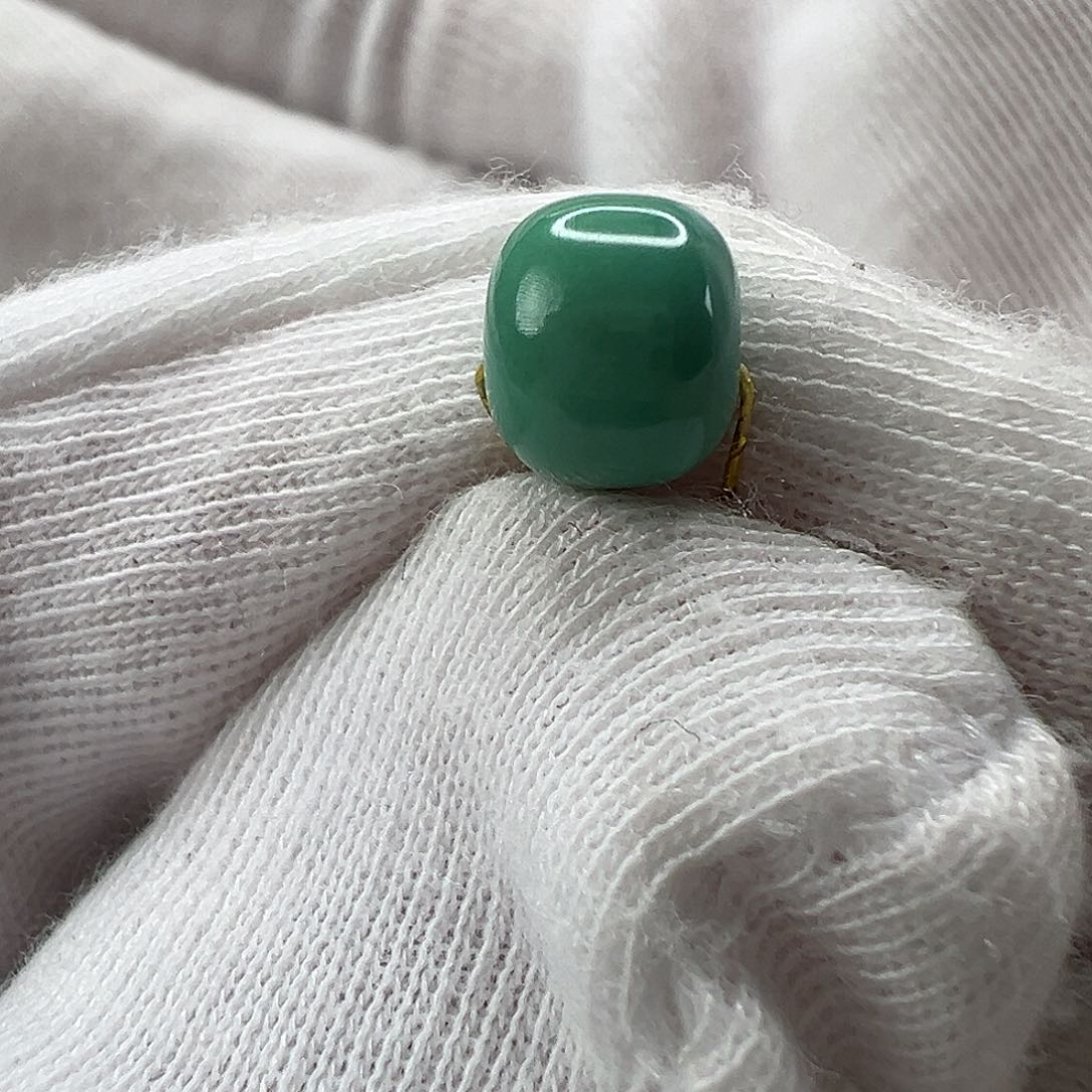 绿松石未镶嵌老型珠