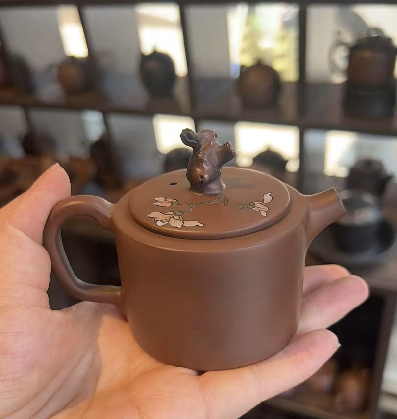 【慢悦•小店】云南建水普璞紫陶壶110ml