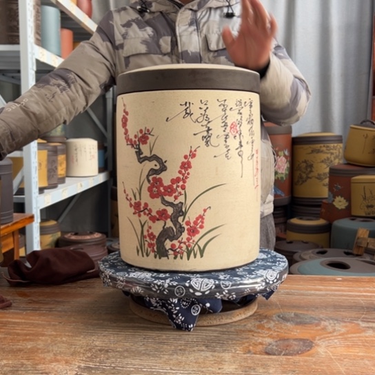 紫砂茶叶罐紫砂艺术