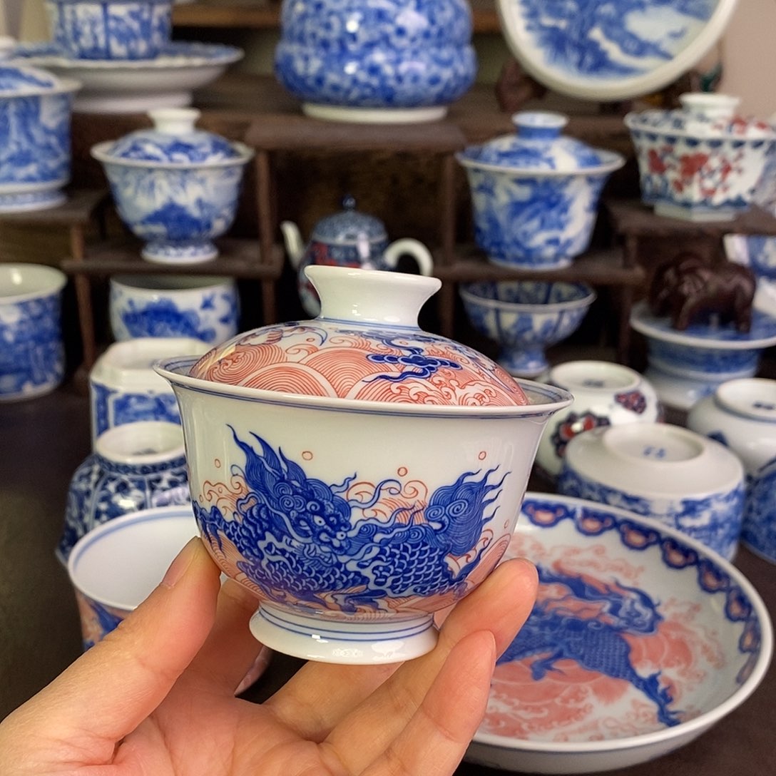 吉***祥景德镇陶瓷手工手绘