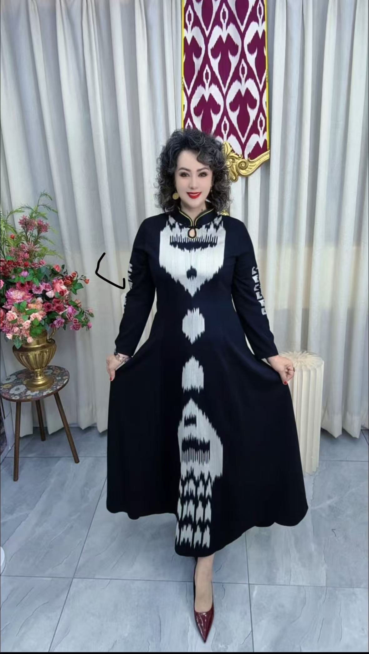 新款艾特莱瑟国风连衣裙3