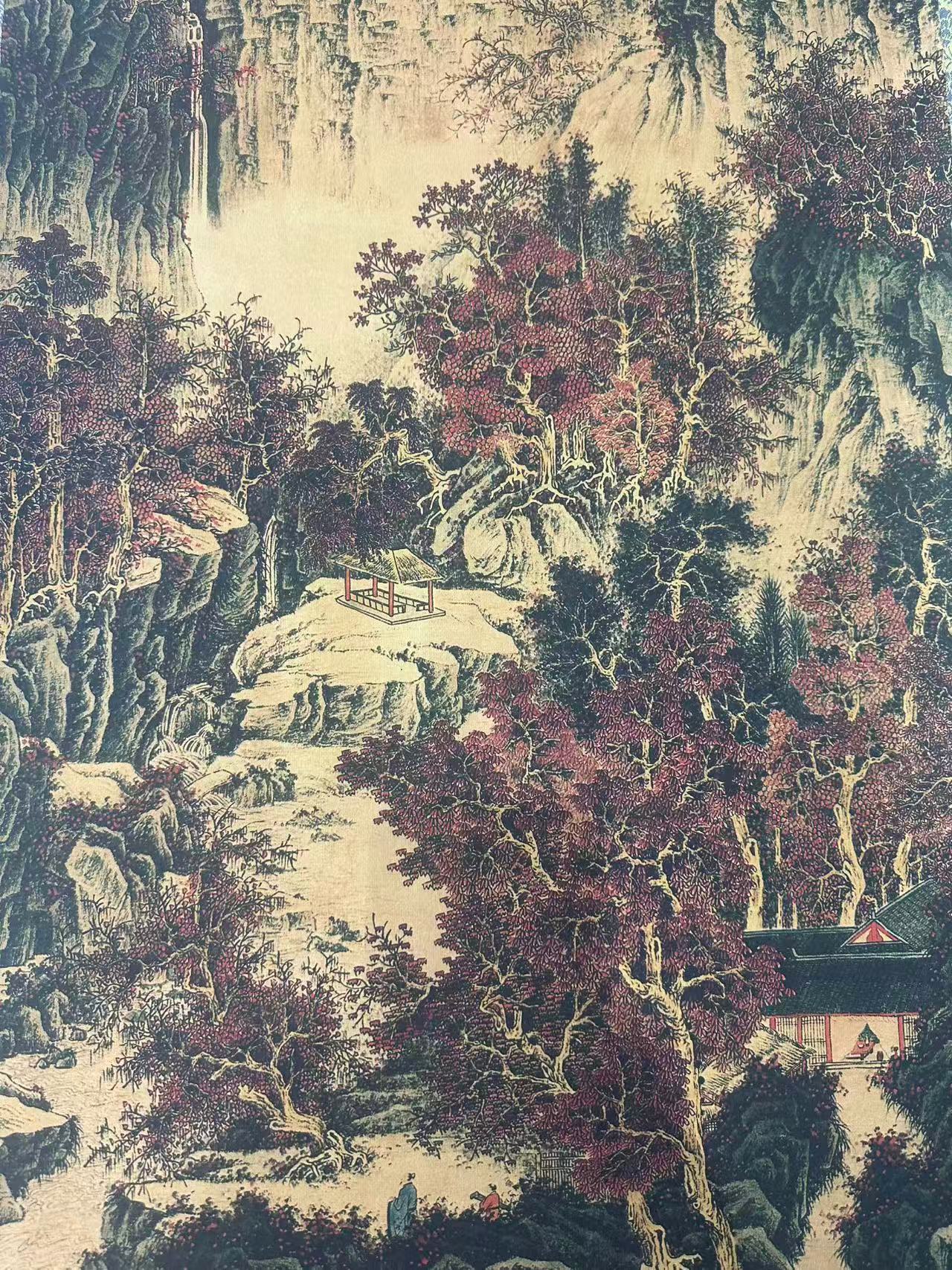 六尺立轴回 英------听涛亦韵专属装饰画艺术品