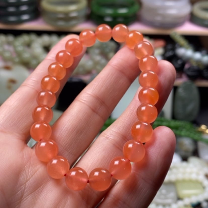 【闪购商品】未镶嵌手链和田玉（糖玉）