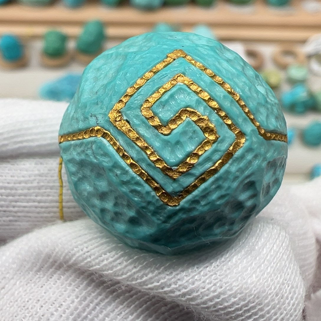 绿松石配饰未镶嵌