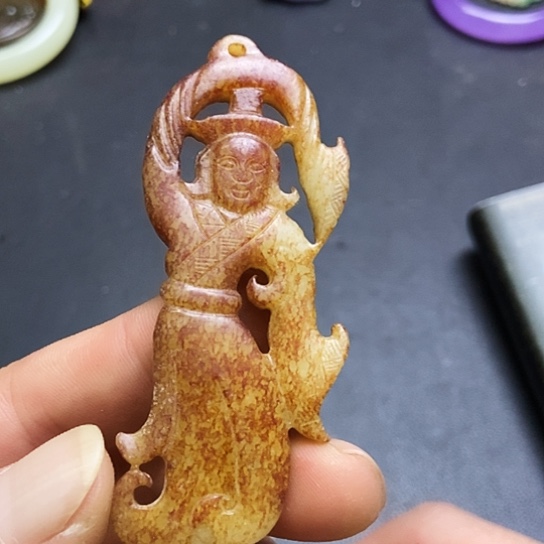 紫金钵盂菩提吊坠