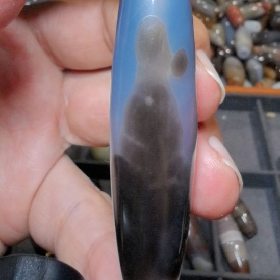 玛瑙/玉髓裸珠_ HEIMORI 天然天珠