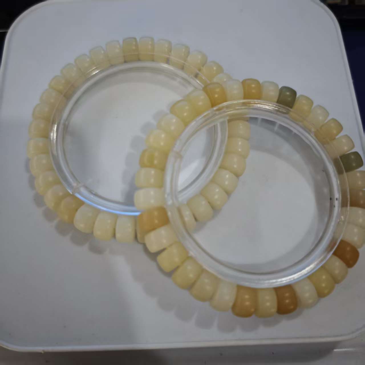 D9 菩提片珠0.9cm单圈手串(颜色多样性)