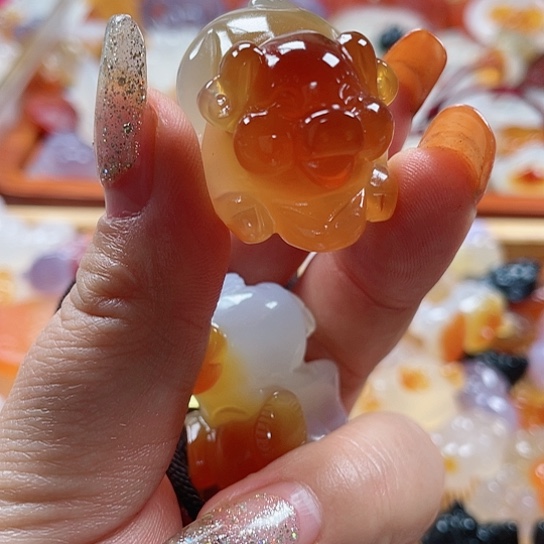 玛瑙/玉髓吊坠(赠链)未镶嵌用****3