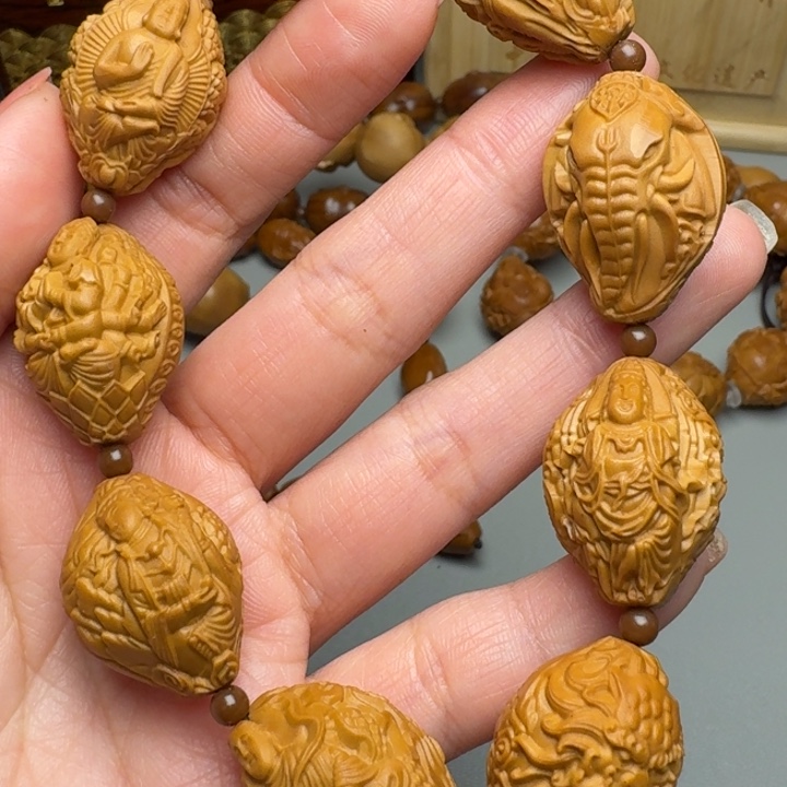 橄榄核手串/手链万佛朝宗