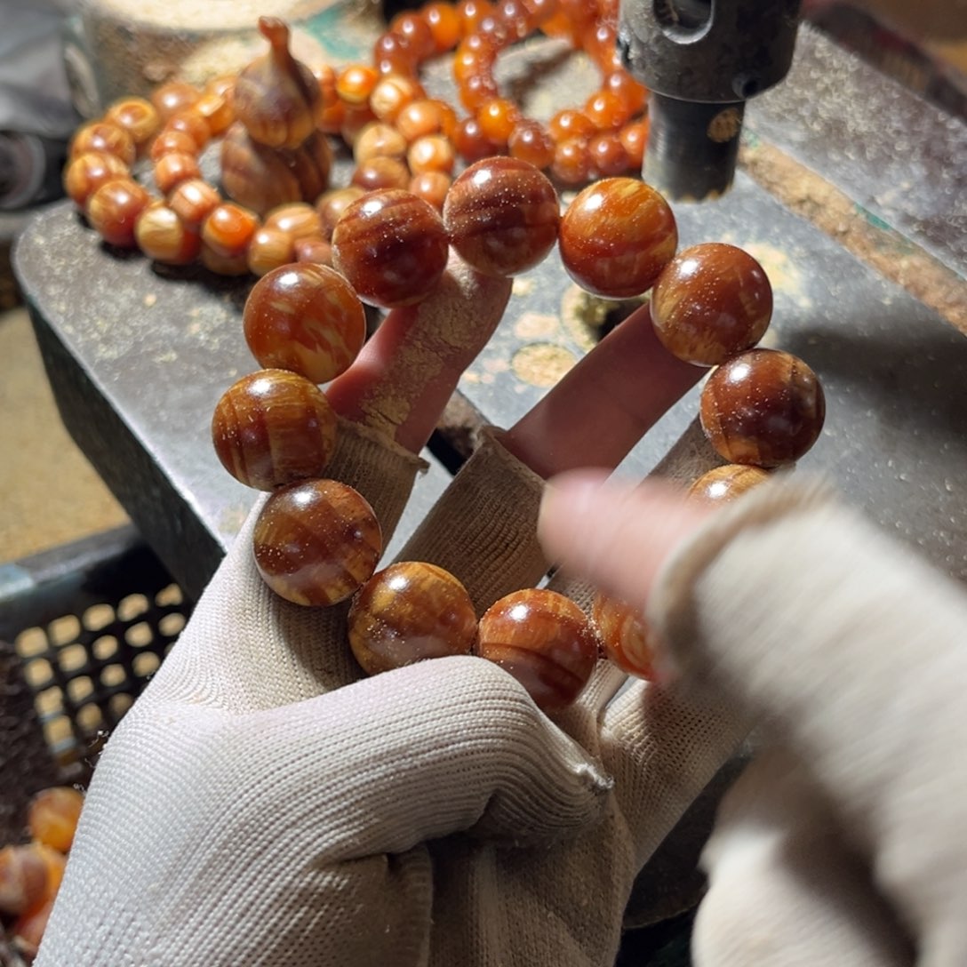 松木（琥珀木）手串/手链2.0➕一颗