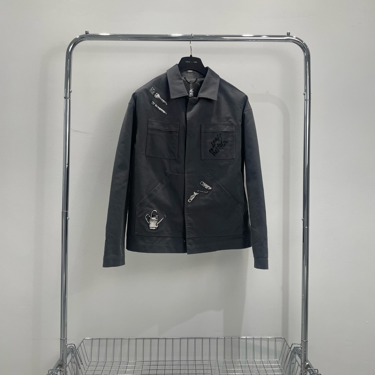 louis vuitton 路易威登 工具刺绣夹克 yy00410 尺码50 成色试穿