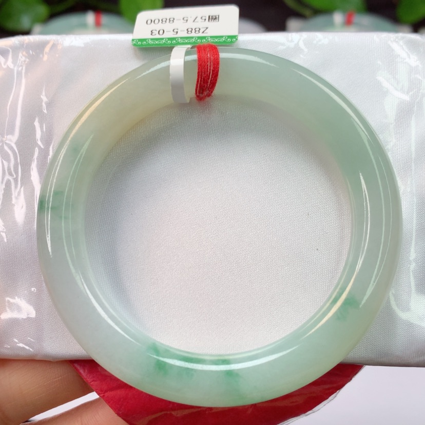 【闪购商品】翡翠手镯未镶嵌天然翡翠手镯