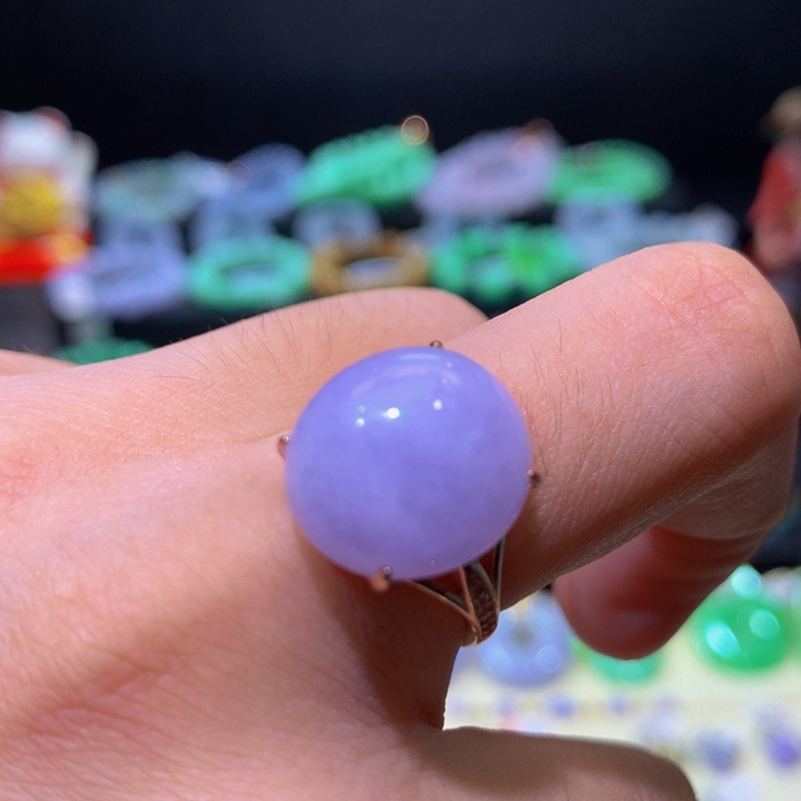 翡翠银S925镶嵌颈饰翡翠