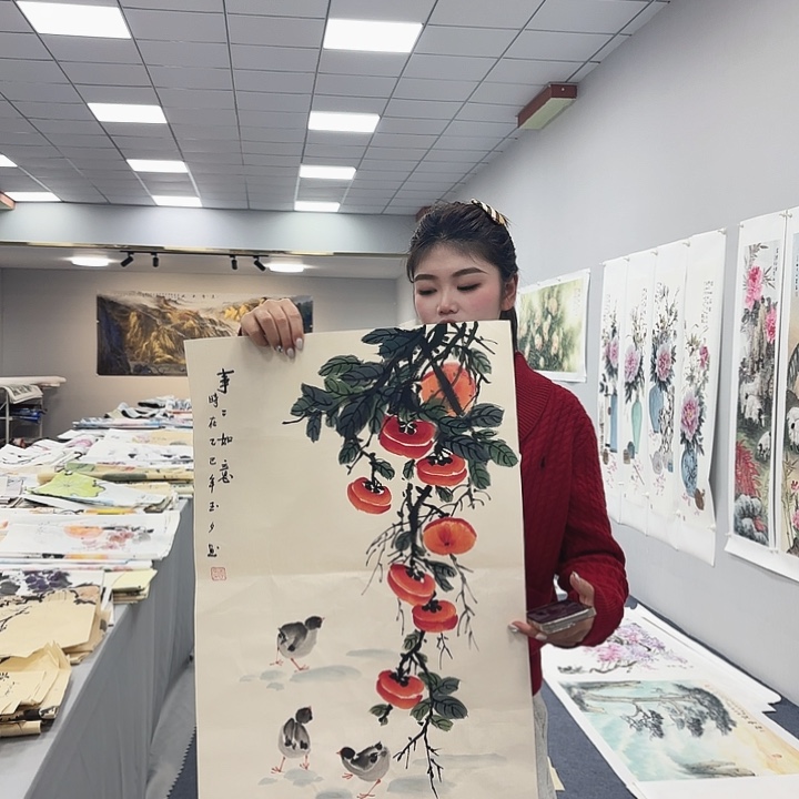 国画国画作品纯手绘