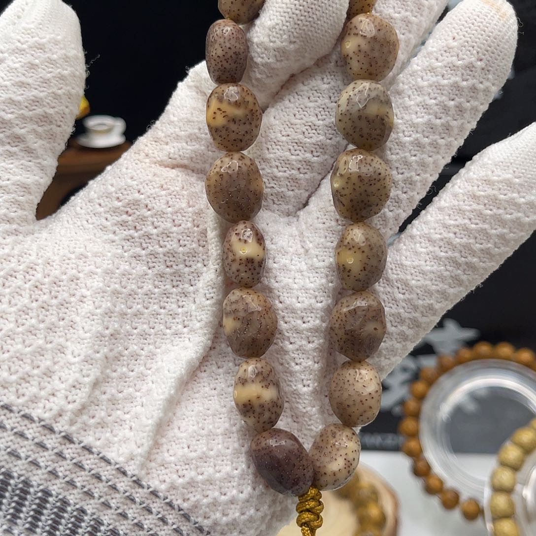 星月菩提手串石玉玉化冰糖11.5-12同枝00012