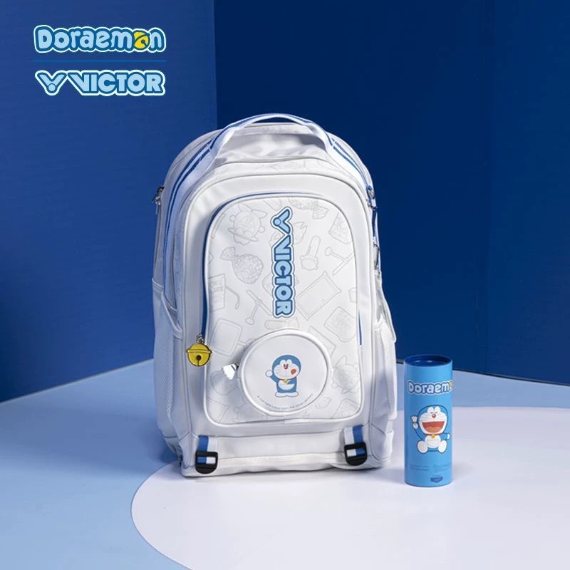 VICTOR威克多羽毛球包学生包2025哆啦A梦联名系列双肩包BR5035DRM