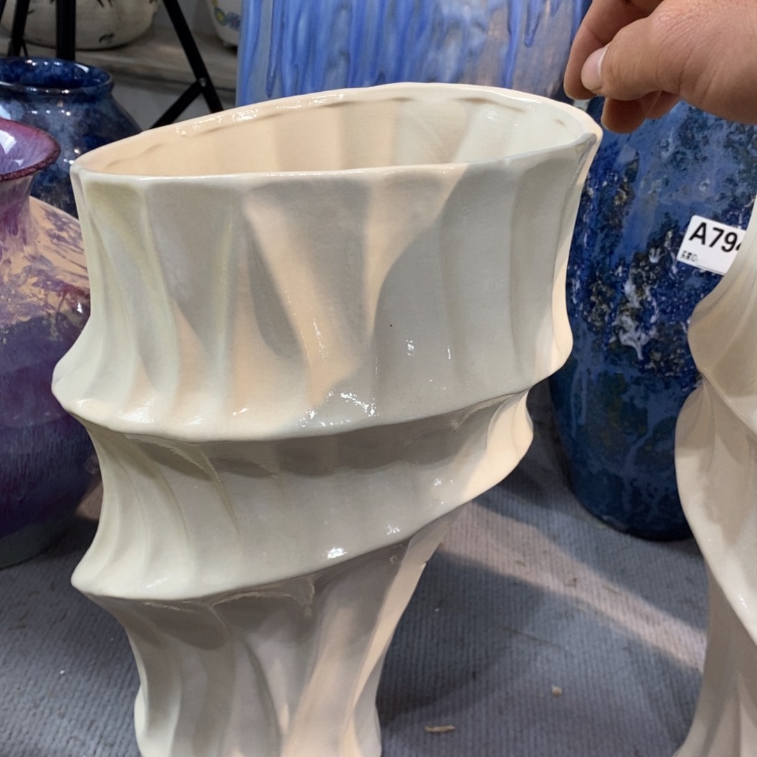 陶瓷清*哥景德镇陶瓷高温花瓶微霞