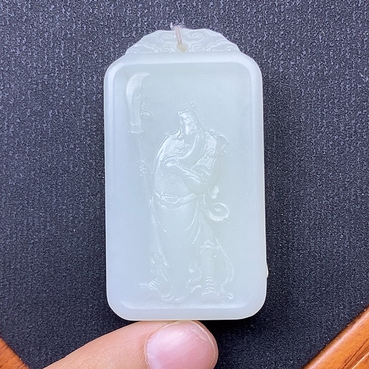 和田玉挂件未镶嵌王*庆