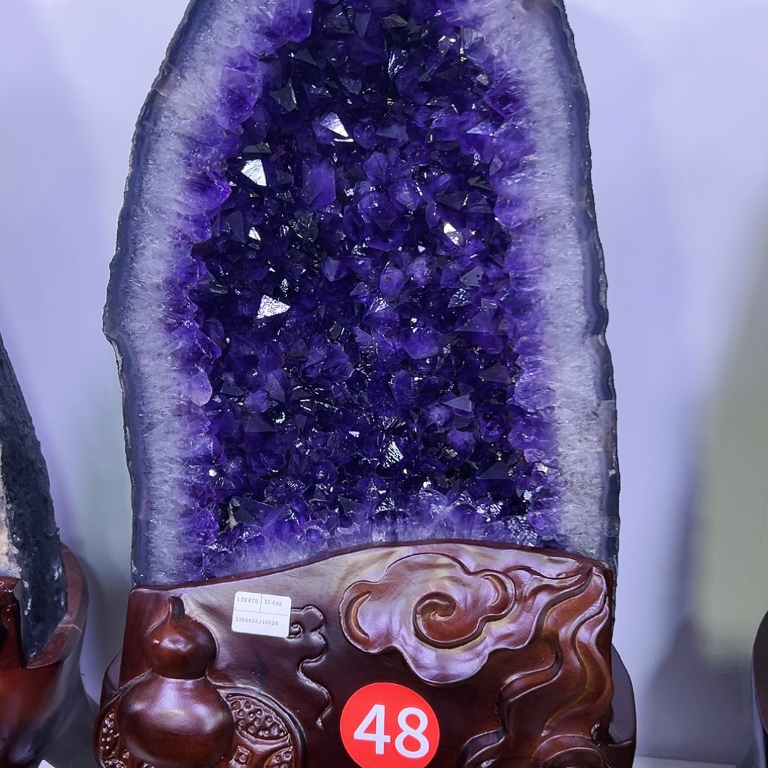 紫晶大型摆件（非配饰）未镶嵌
