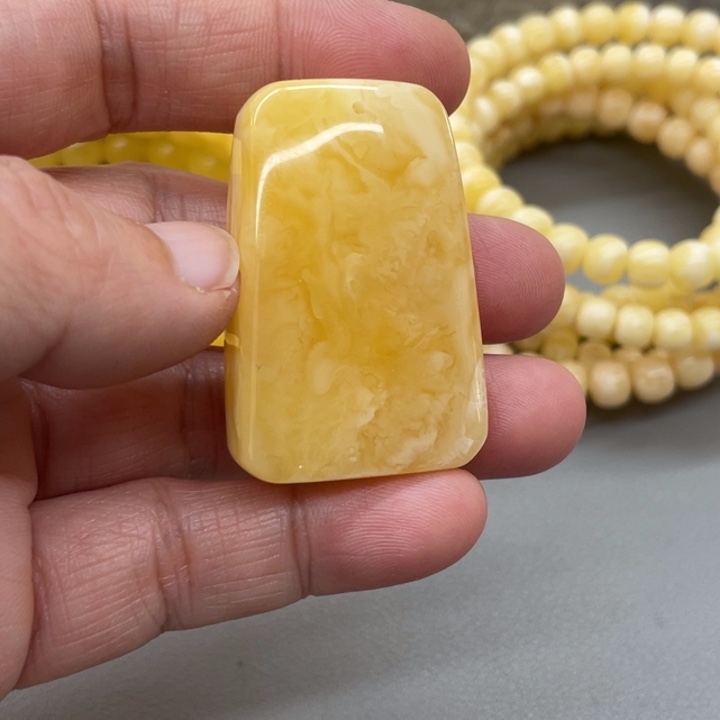 琥珀未镶嵌裸石蜜蜡