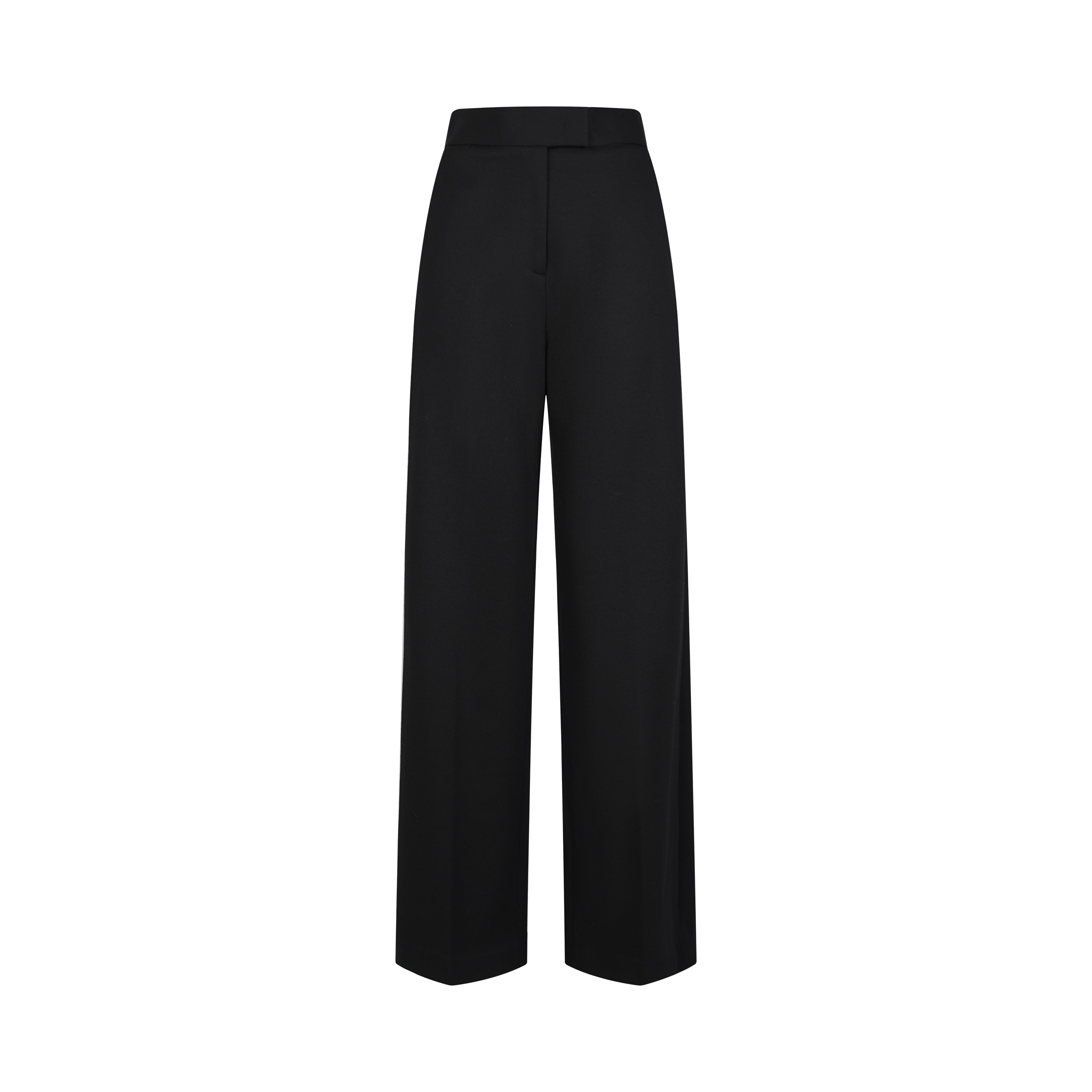 超显腿长的加绒西裤