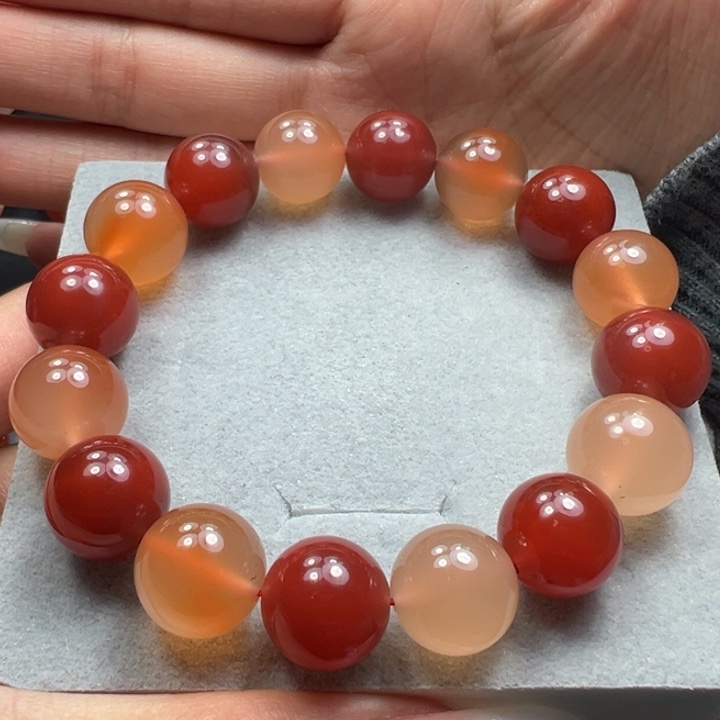 南红玛瑙未镶嵌手串