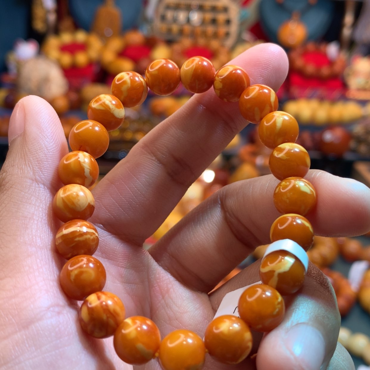 【闪购商品】蜜蜡手串未镶嵌蜜蜡手串