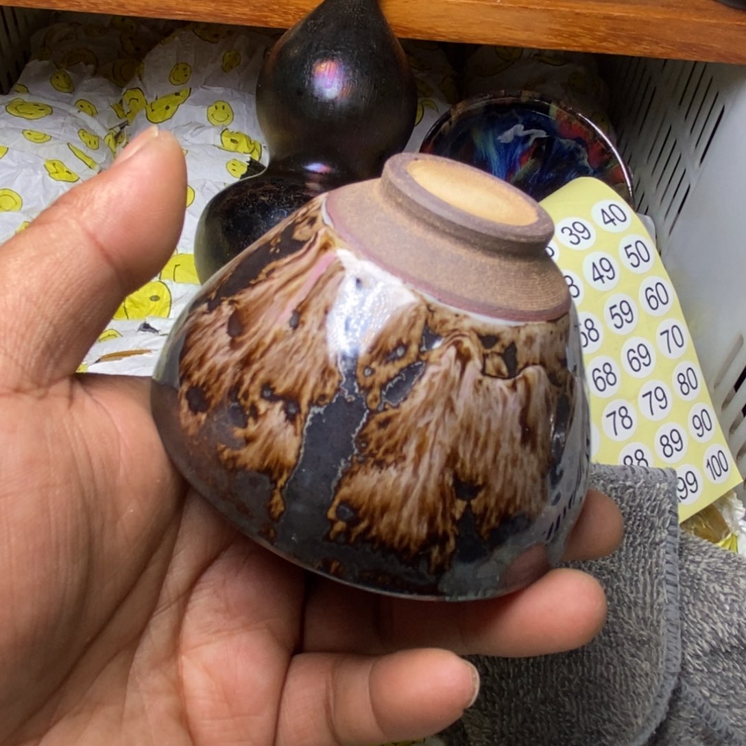 茶盏建盏喝茶主人杯茶杯