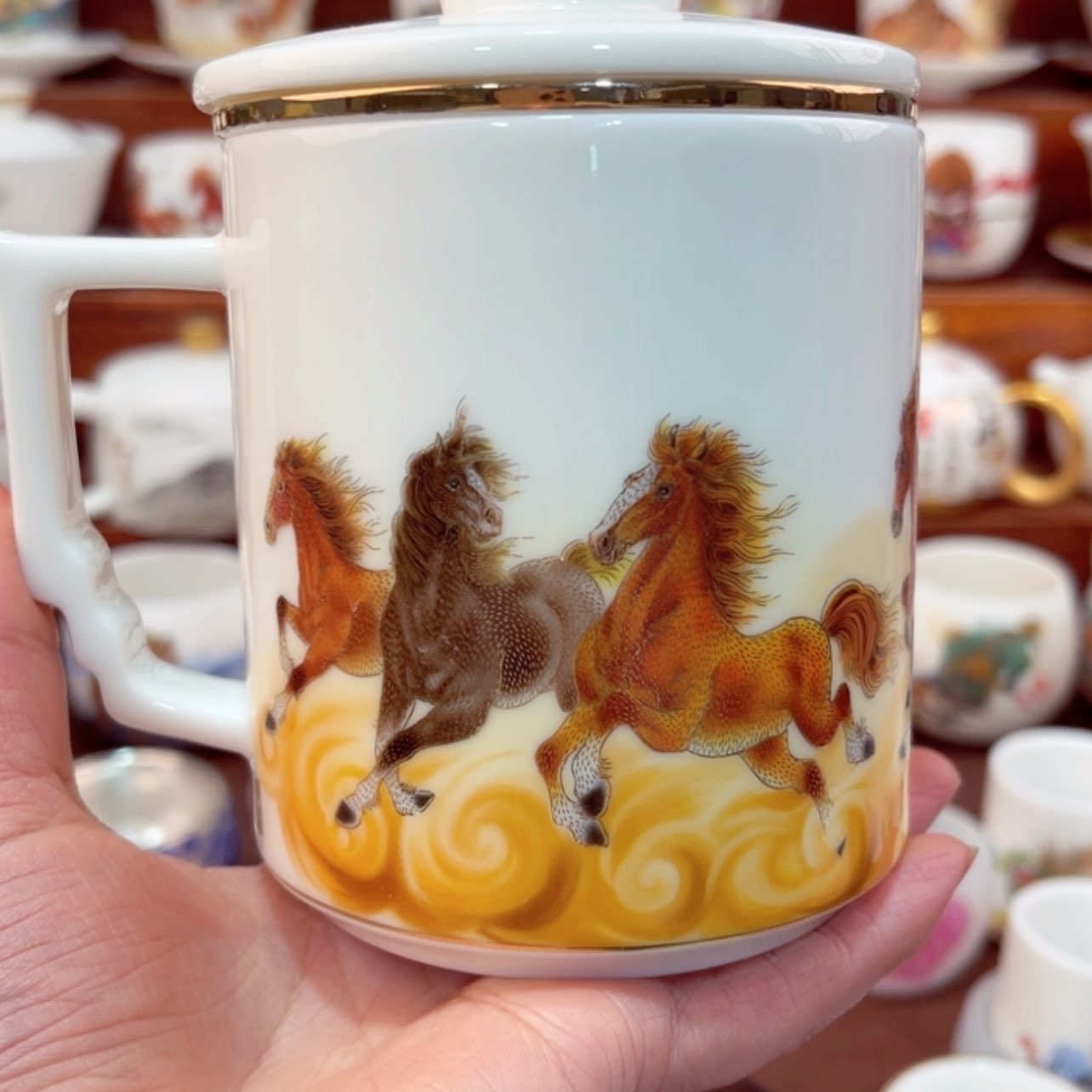 【闪购商品】高货羊脂玉瓷陶瓷茶具